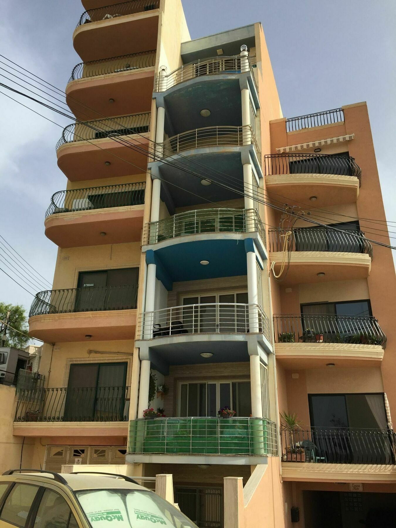 Seafront Apartment Blue Water St. Paul's Bay Esterno foto